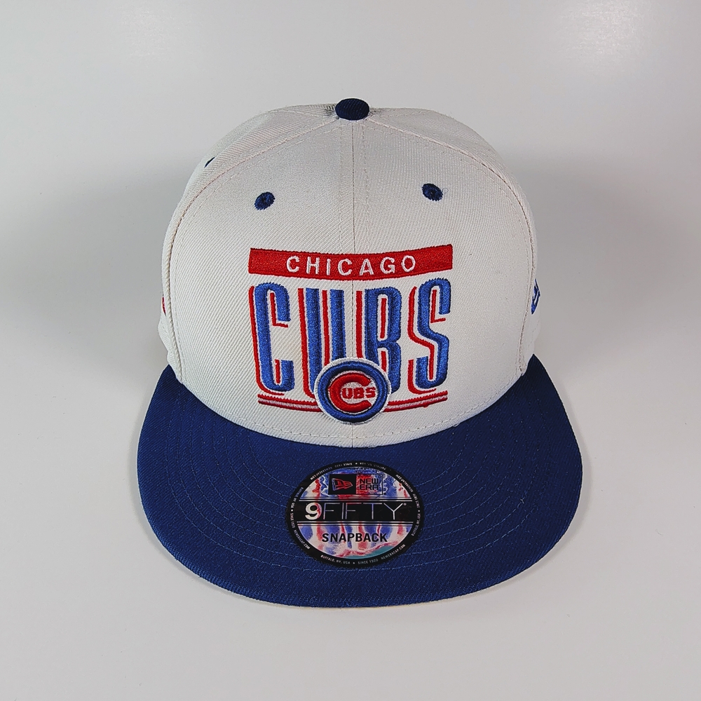 Chicago Cubs New Era Blue and White Snapback Cap